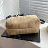 Sea Blue Mall Large Capacity Straw Tote Bag with Shoulder Strap. Handbag For Women handbags Handbags Bags Handmade Straw Woven Handbag Straw Woven Handbag SeaBlueMall.com