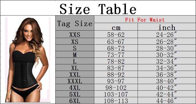 Tummy Control Waist Trainer Corset Body Shaper