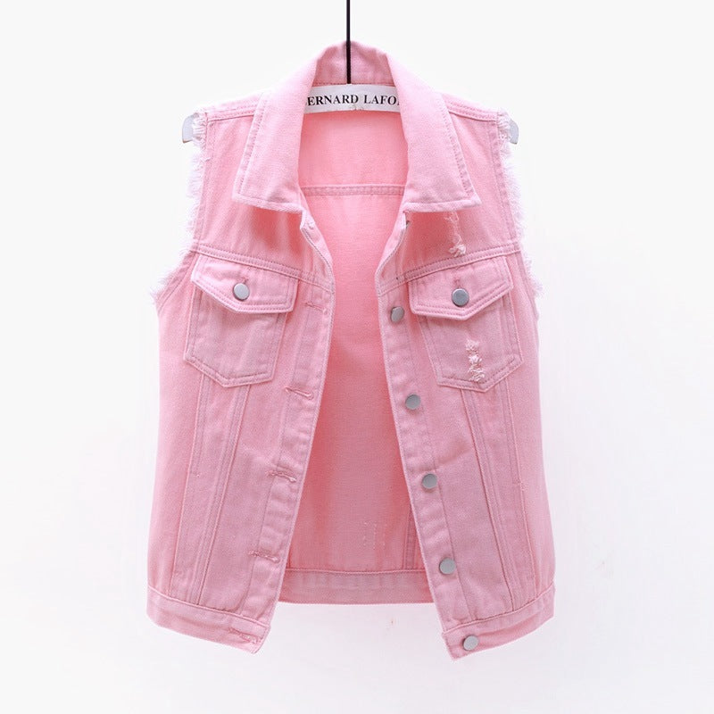 Gang Up The Love Denim Vest