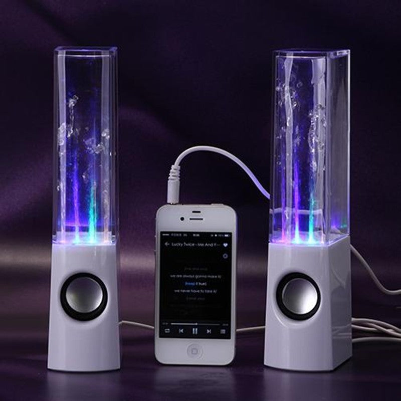 Wireless Dancing LED Light Fountain Stereo Party Speakers