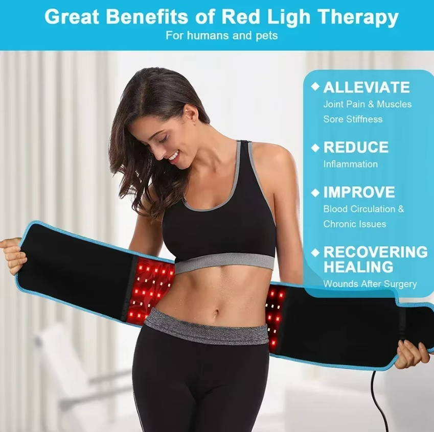 Life Pro 2-in-1 Red LED Light & Infrared Therapy Belt
