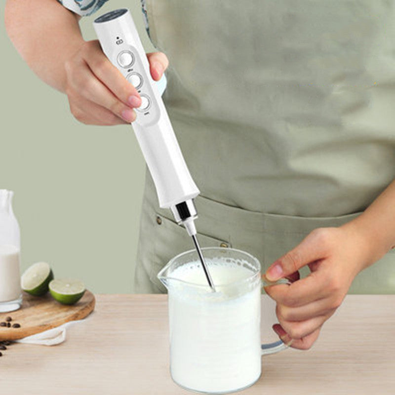 Rechargeable Electric Egg Beater Frother Mixer