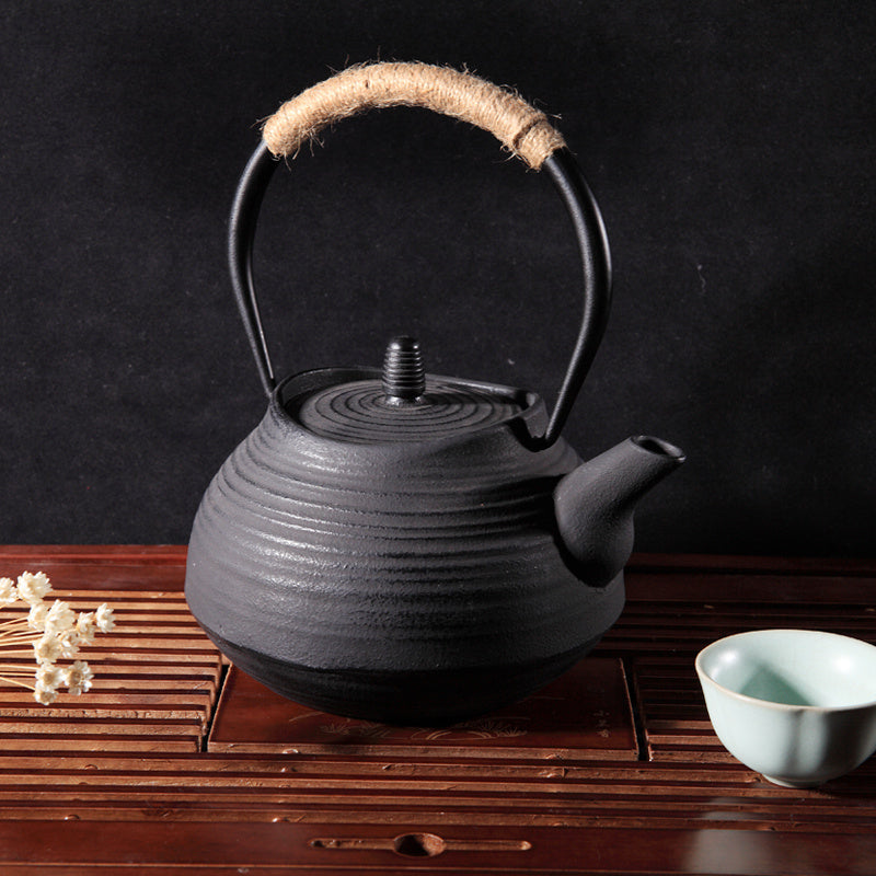 Japanese Vintage Handmade Cast Iron Tea Pot