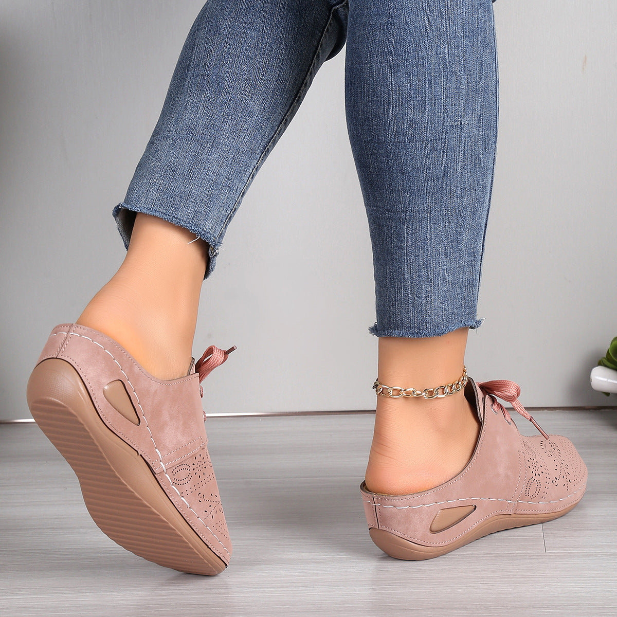 Breathable Slip-on Summer Suede Shoes