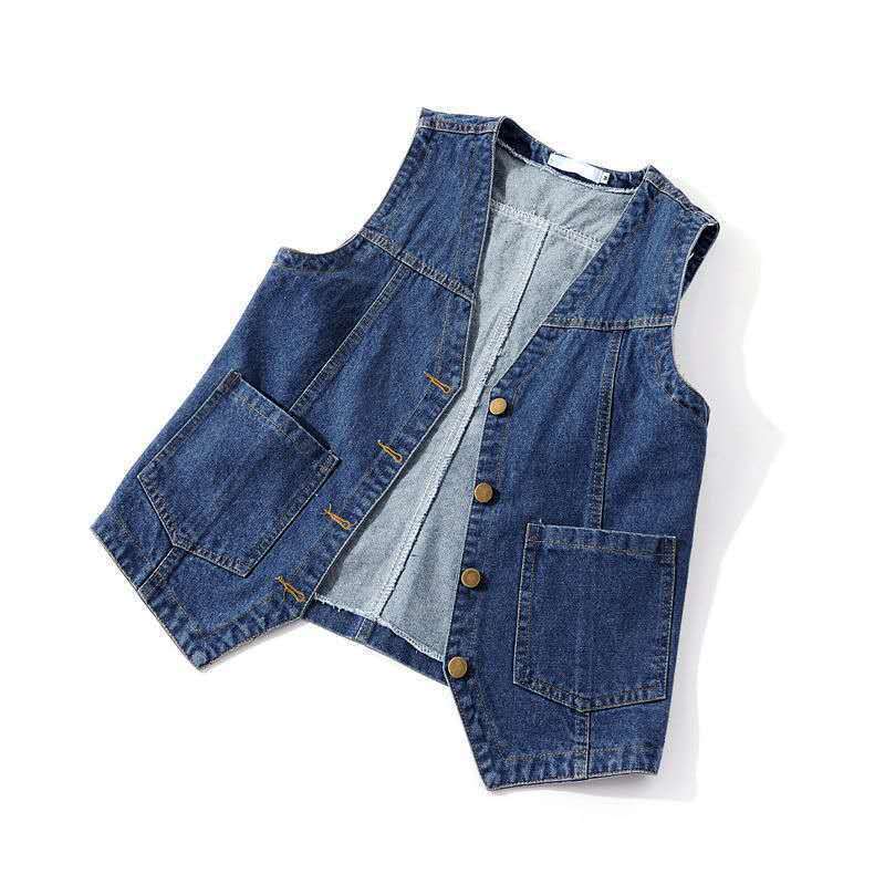 Denim Jeans Vest