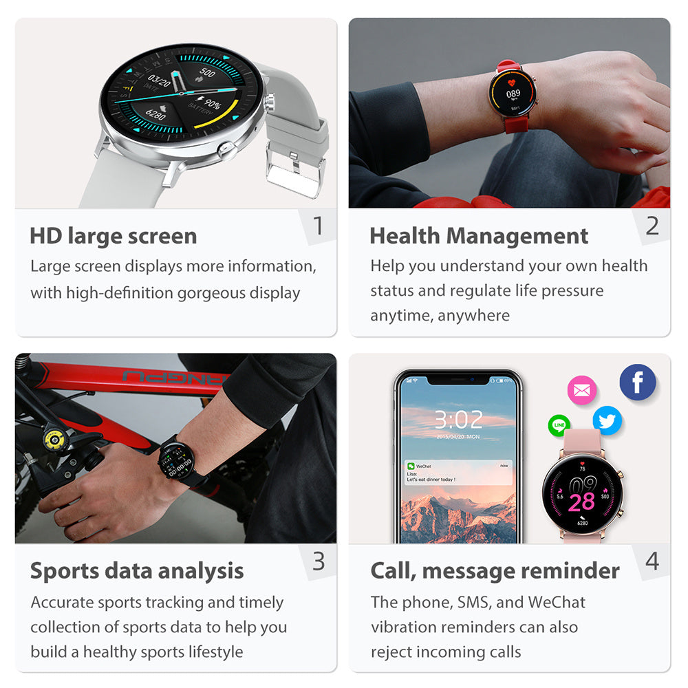 New GW33 Smart Watch & Health Monitor