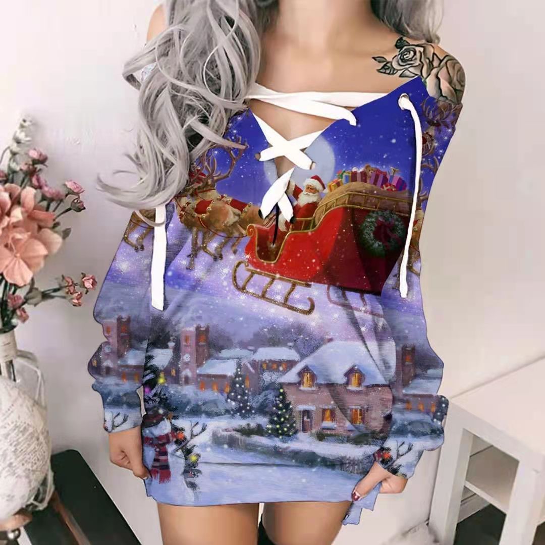 Fun Festive Long Sleeved Sweater