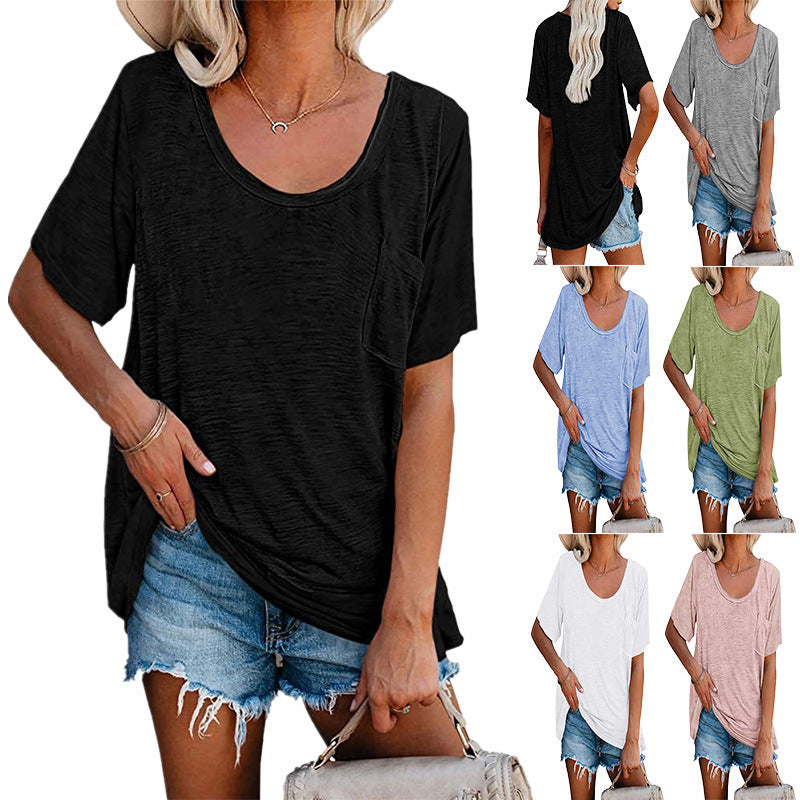 Loose Fit Casual Short-Sleeved T-Shirt