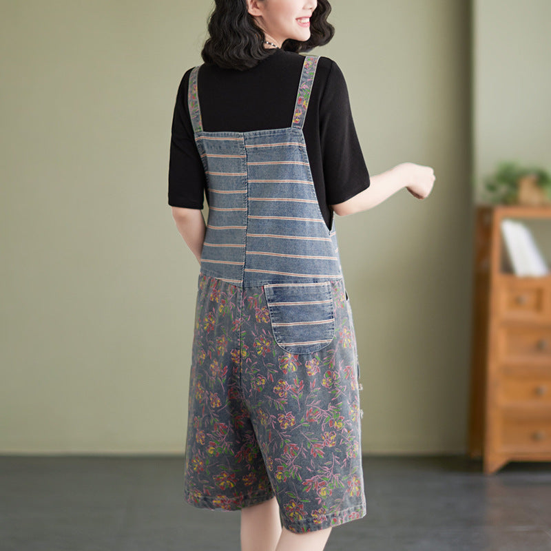 Oversized Chubby Loose And Slim Overalls