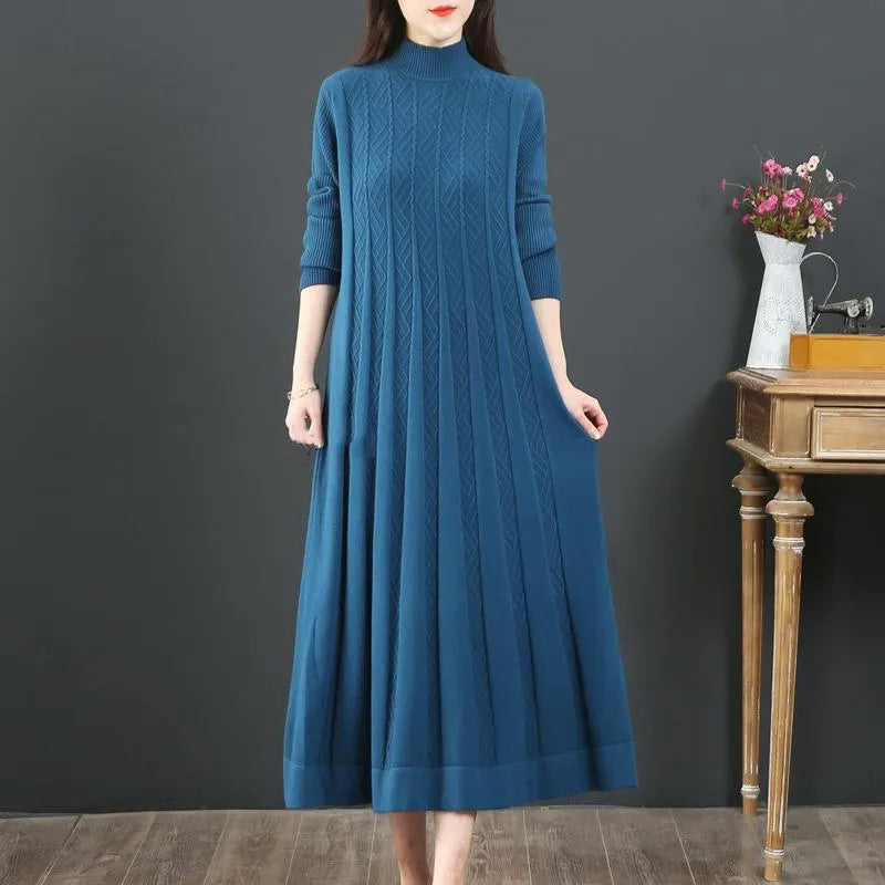 Everyday Essential Pleated Sweater Dress