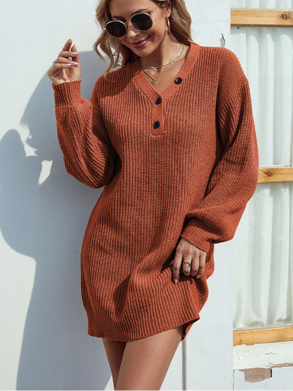 Authentic Aura Sweater Dress