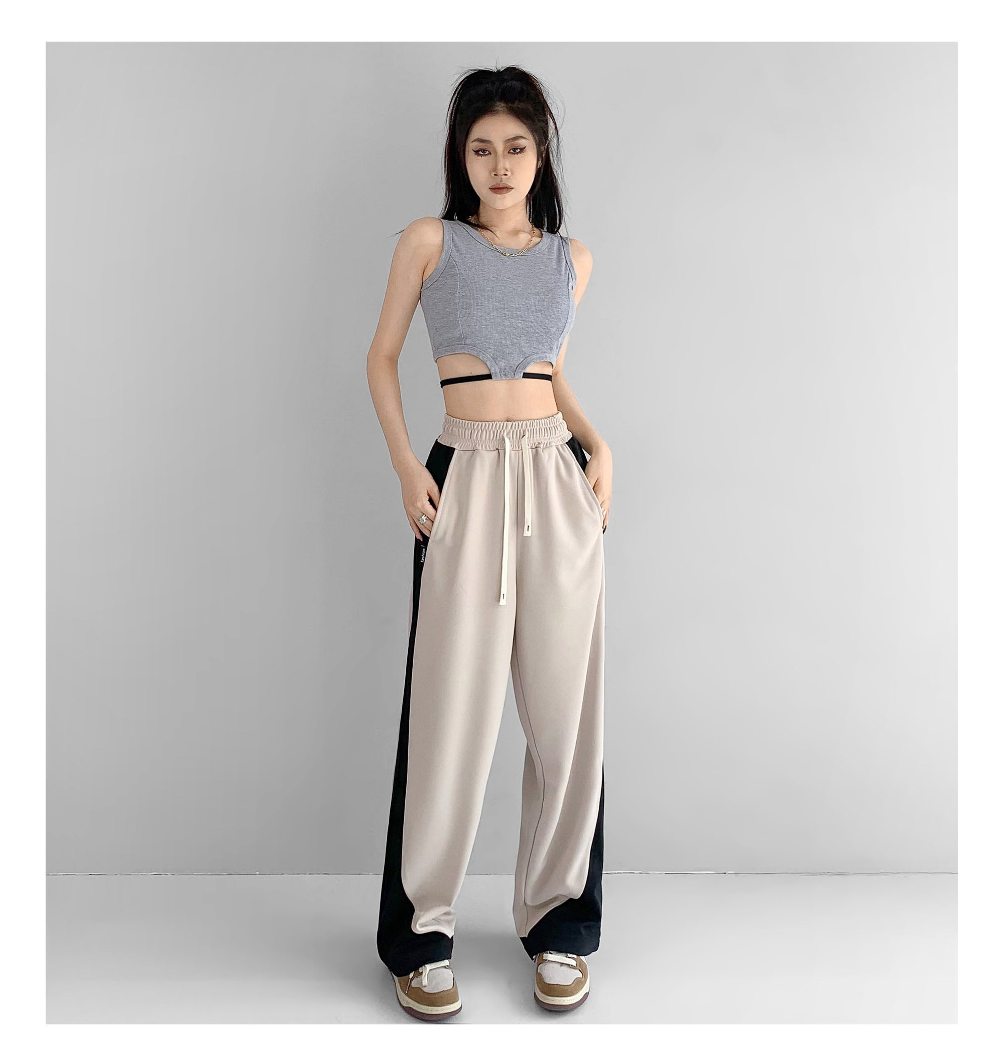 Athleisure Loose Fitting Fashionable Pants