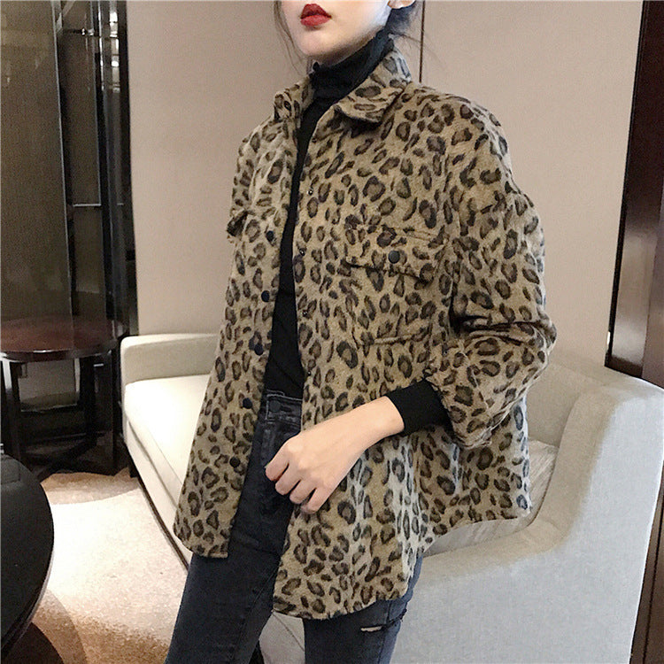 Voguish Looks Leopard Jacket