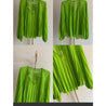 Eco-friendly chic blouse on hanger