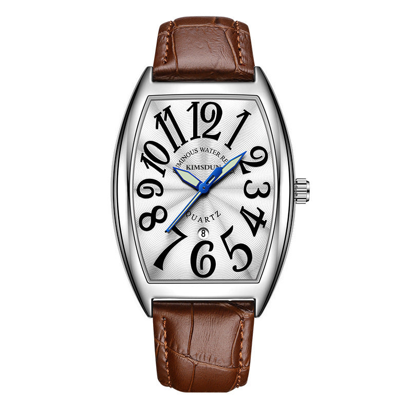 Men's Retro Luminous Watch with Date