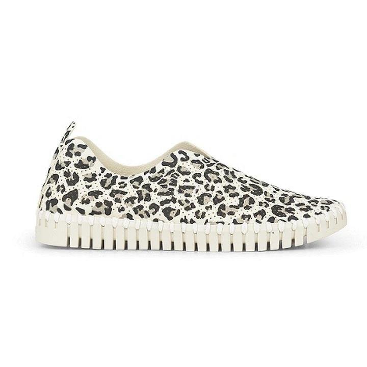 Leopard Print Suede Shoes Flats