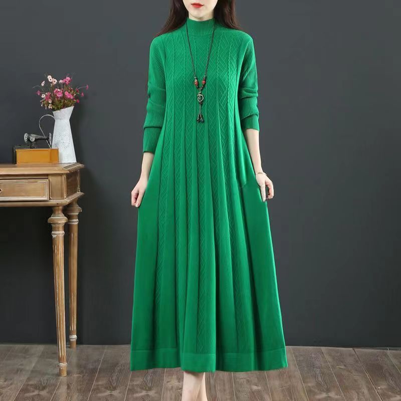 Everyday Essential Pleated Sweater Dress