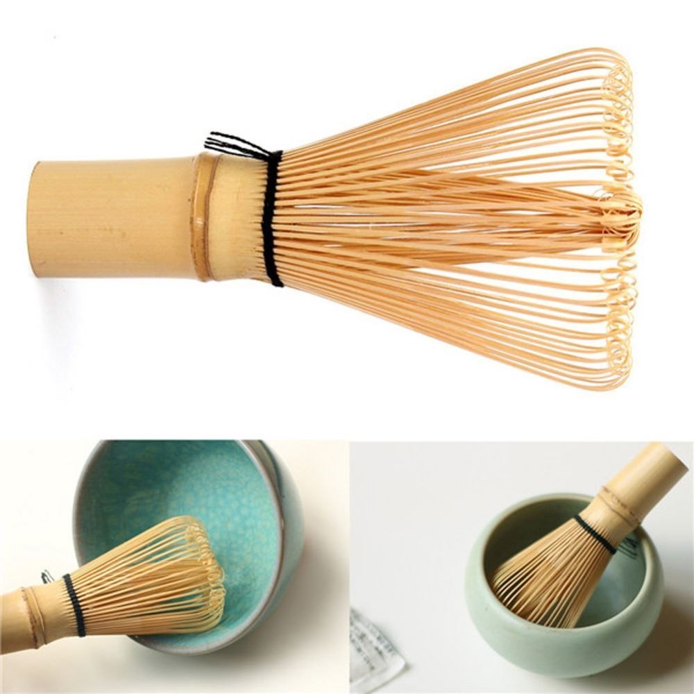 Traditional Tea Powder Sweeping Bamboo Whisk Brush