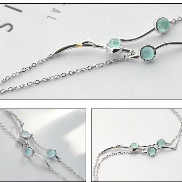 Handmade Playful Sea Dolphin Bracelet Sterling Silver - Adjustable Size.