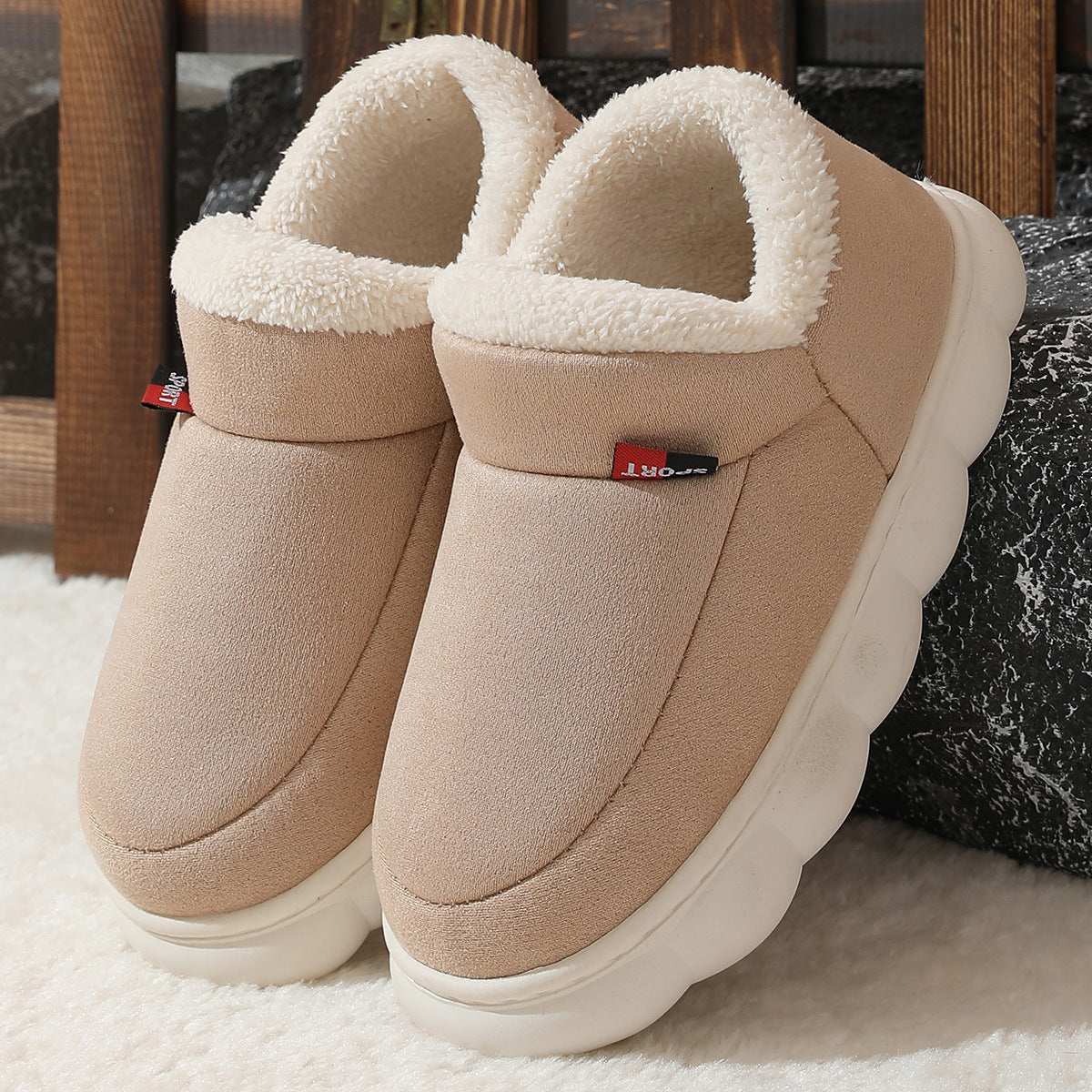 Winter Plush Warm Suede Shoes