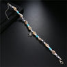 Sea Blue Mall Boho Turquoise Beachy Beads Seashells Charm Anklet. Seashells Charm Anklet. SeaBlueMall.com