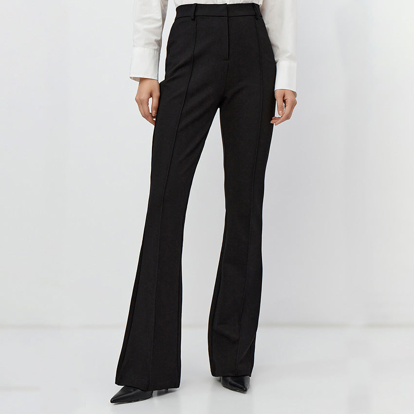 City Slacks Slim Fit Casual High Waist Pants