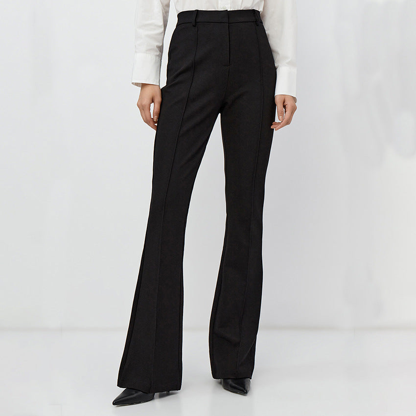 City Slacks Slim Fit Casual High Waist Pants