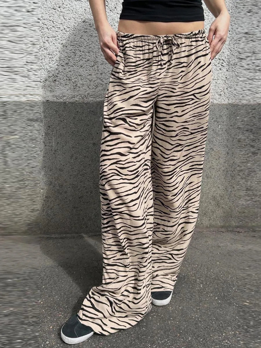 YSK Inspired Mid Rise Relaxed Pants