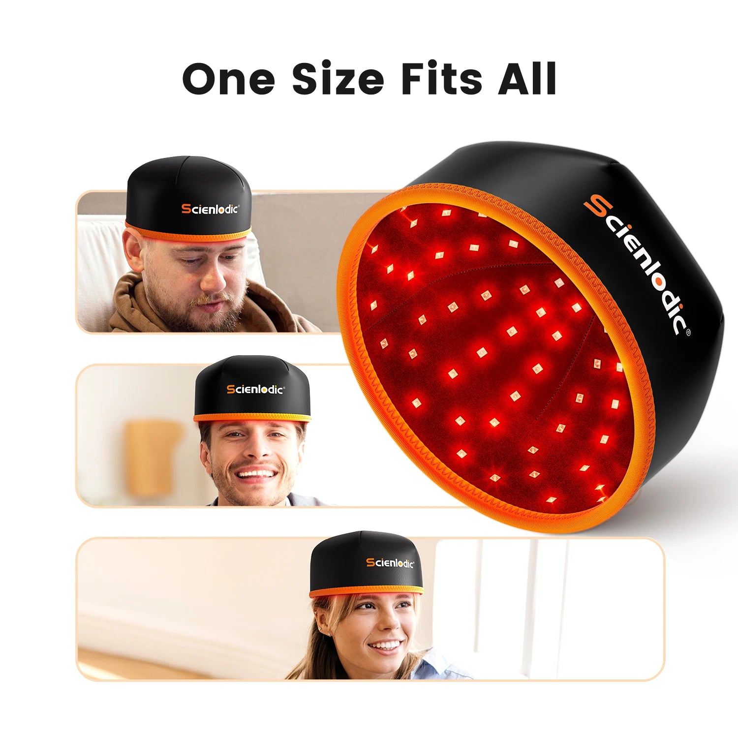 LED Red Light Scalp Enhancement Cap