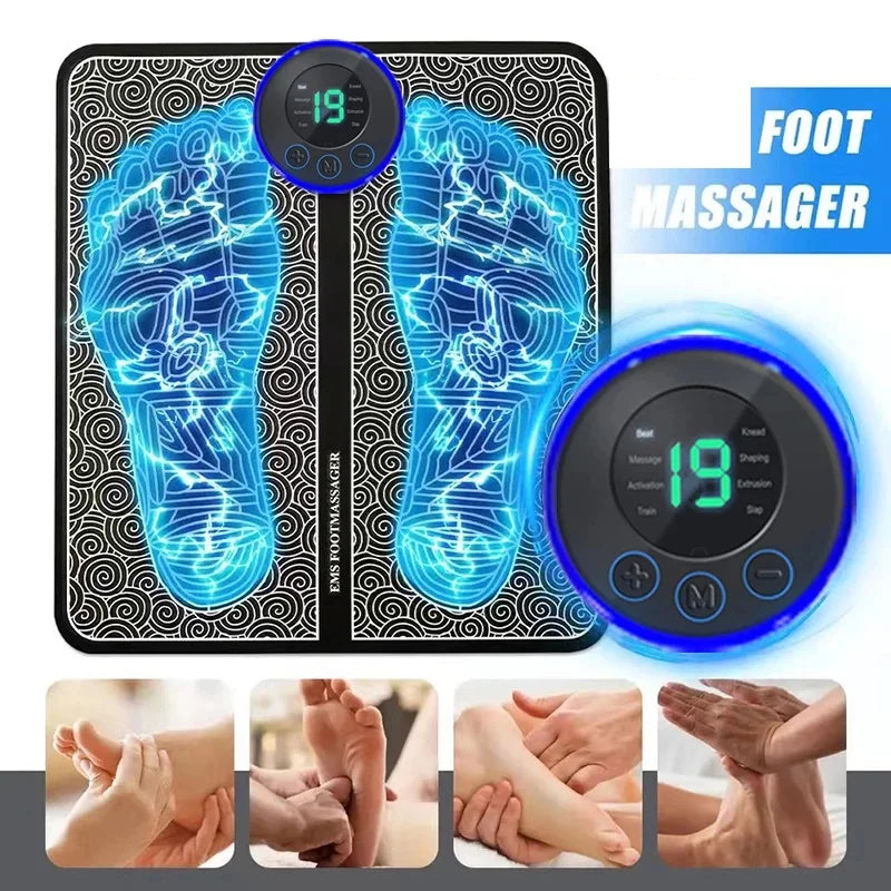 Portable Foot Pad Massage Combination Set