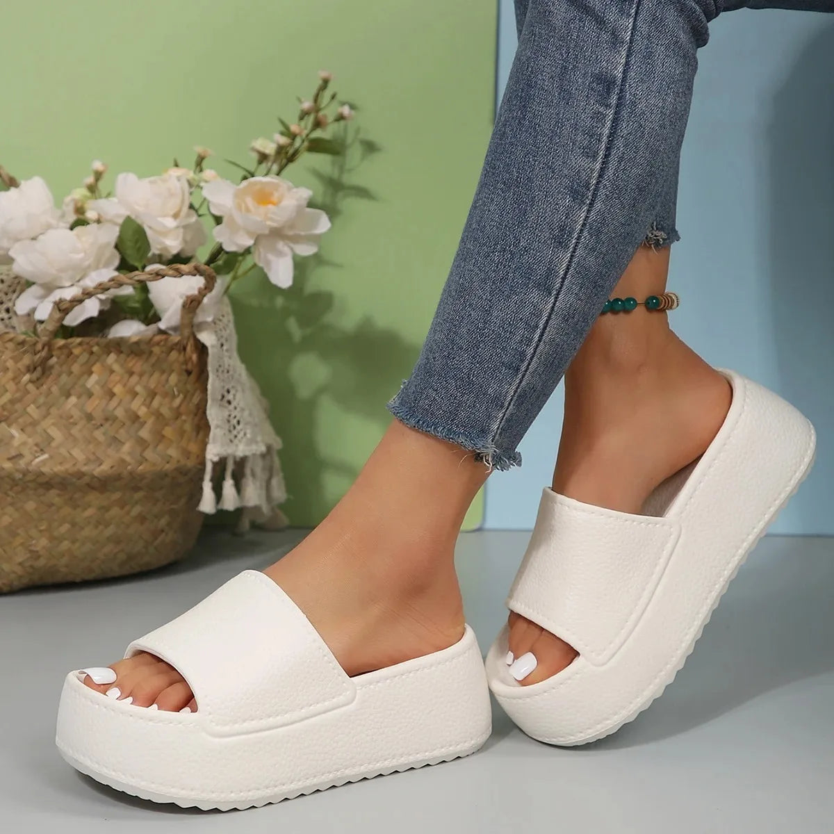 Soft Sole Eva Platform Wedge Sandals