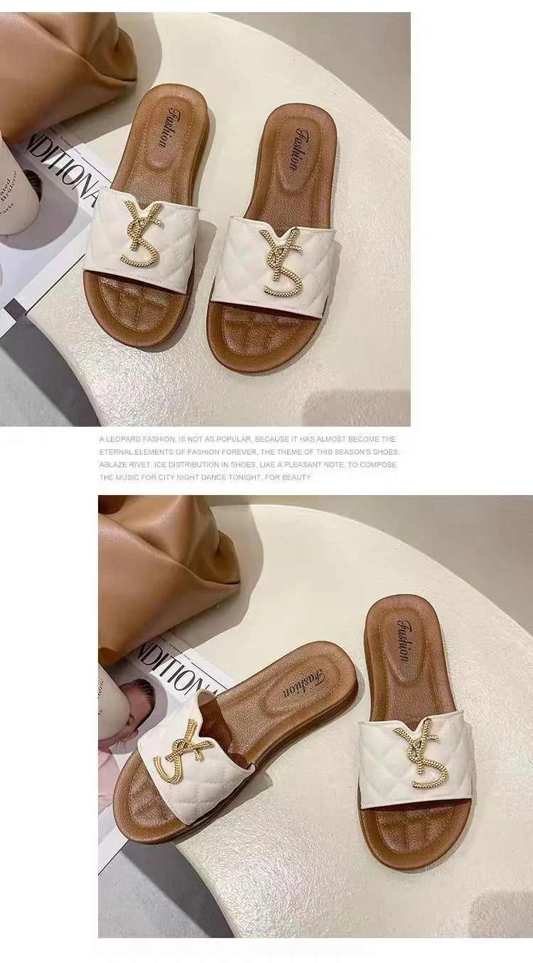 Designer Style Trendy Summer Beach Flip Flops Sandals