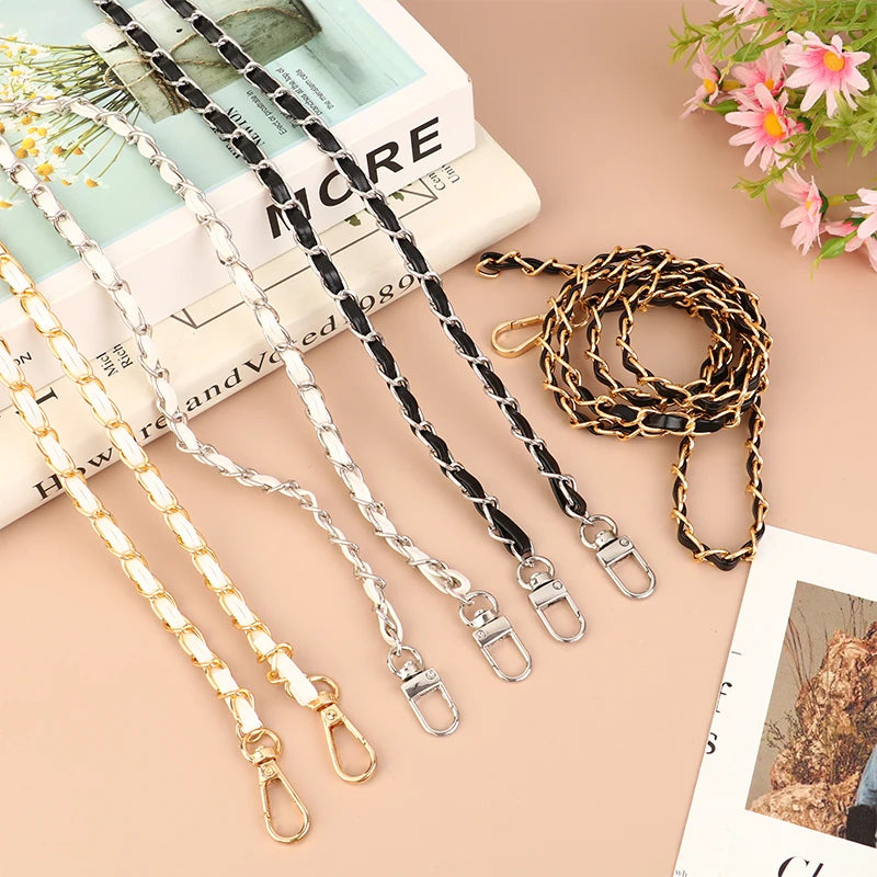 Leather Shoulder Bag Chain Straps Accessory for Purses Crossbody Bags