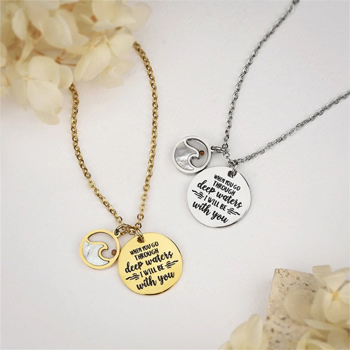 Fashion Faith Mustard Seed Necklace with Bible Verse