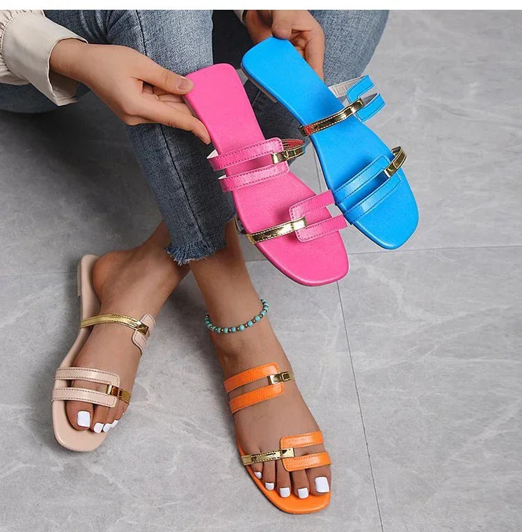 Caribbean Nights Sporty Open Toe Sandals