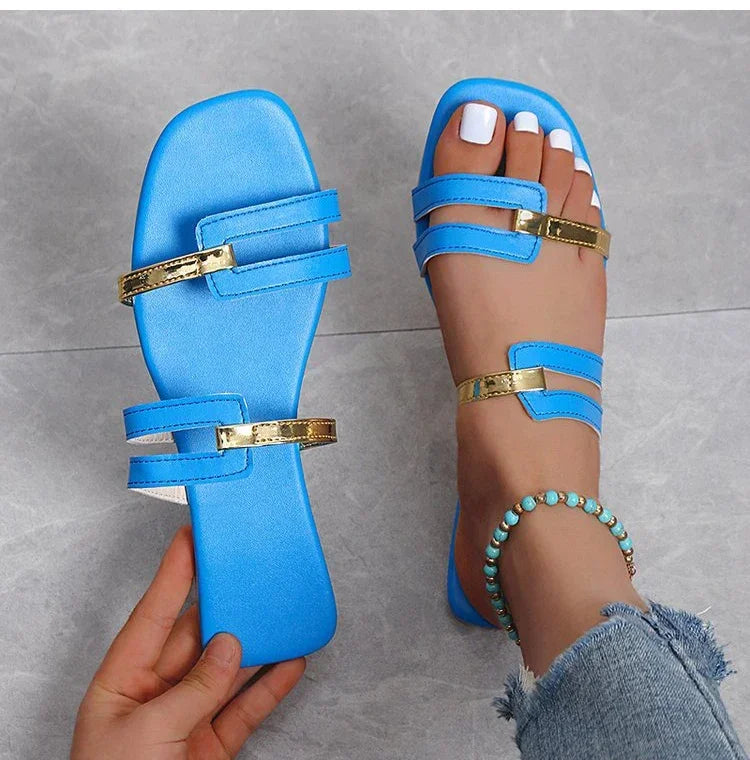 Caribbean Nights Sporty Open Toe Sandals