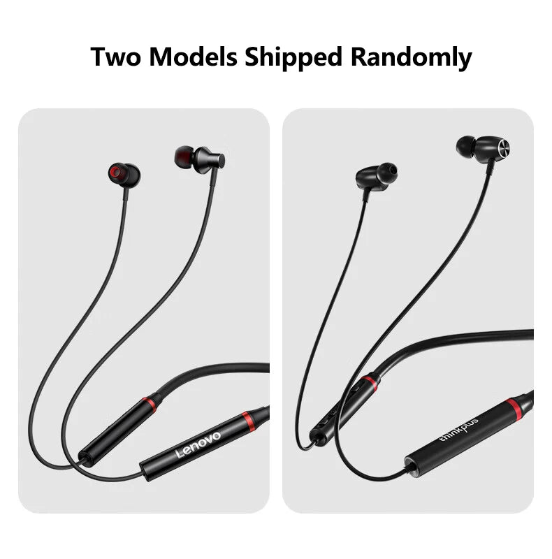 Lenovo Neckband Wireless Bluetooth Earbuds Sport Headset with Mic