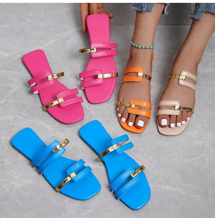 Caribbean Nights Sporty Open Toe Sandals