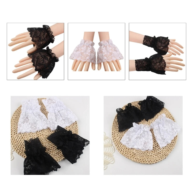 Versatile Lace Decorative  Sleeves