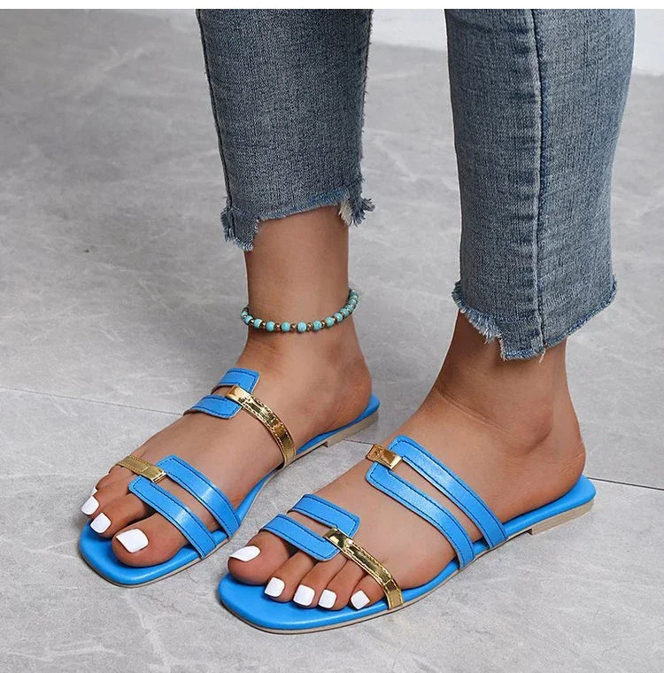 Caribbean Nights Sporty Open Toe Sandals