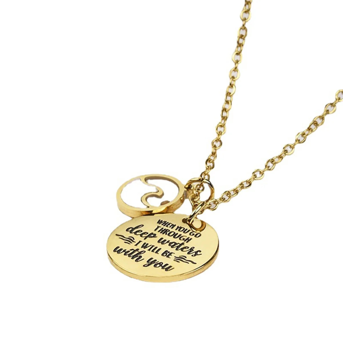 Fashion Faith Mustard Seed Necklace with Bible Verse