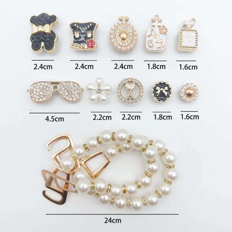 Shoe Charms Decoration Set Accessories