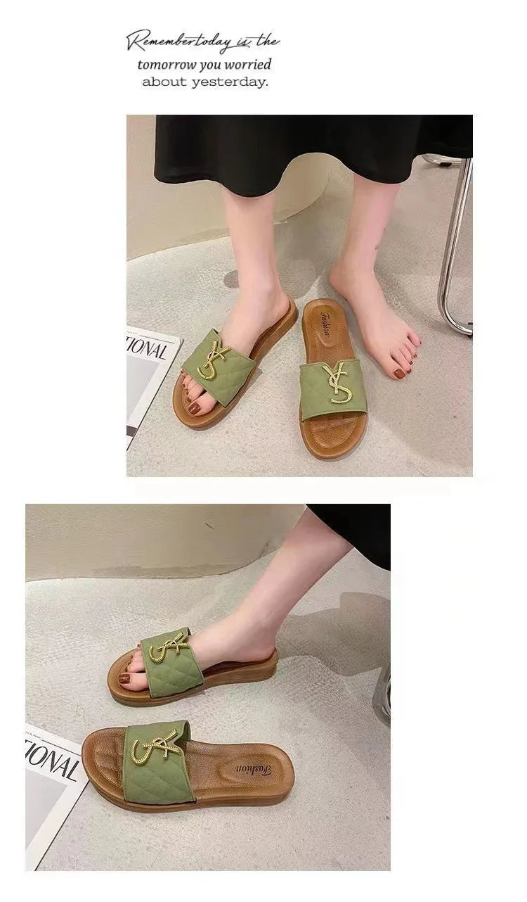 Designer Style Trendy Summer Beach Flip Flops Sandals