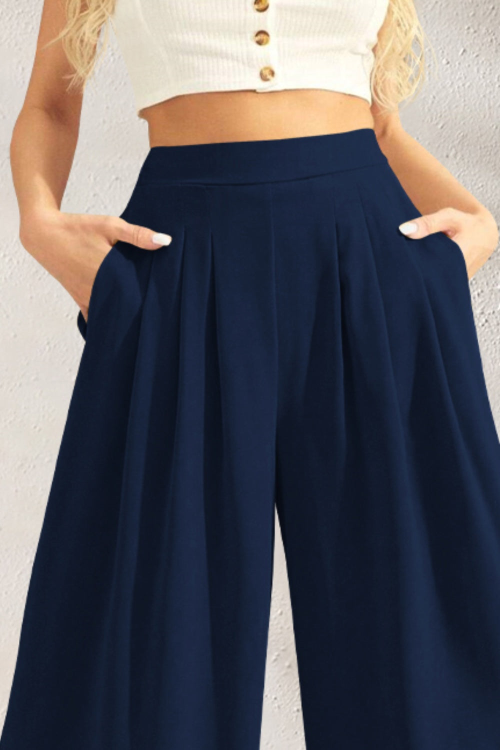 Boho High Waist Wide Leg Pants