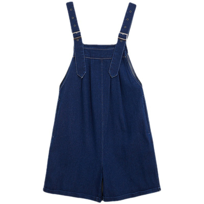 Fashion Oversized Strappy Denim Overalls