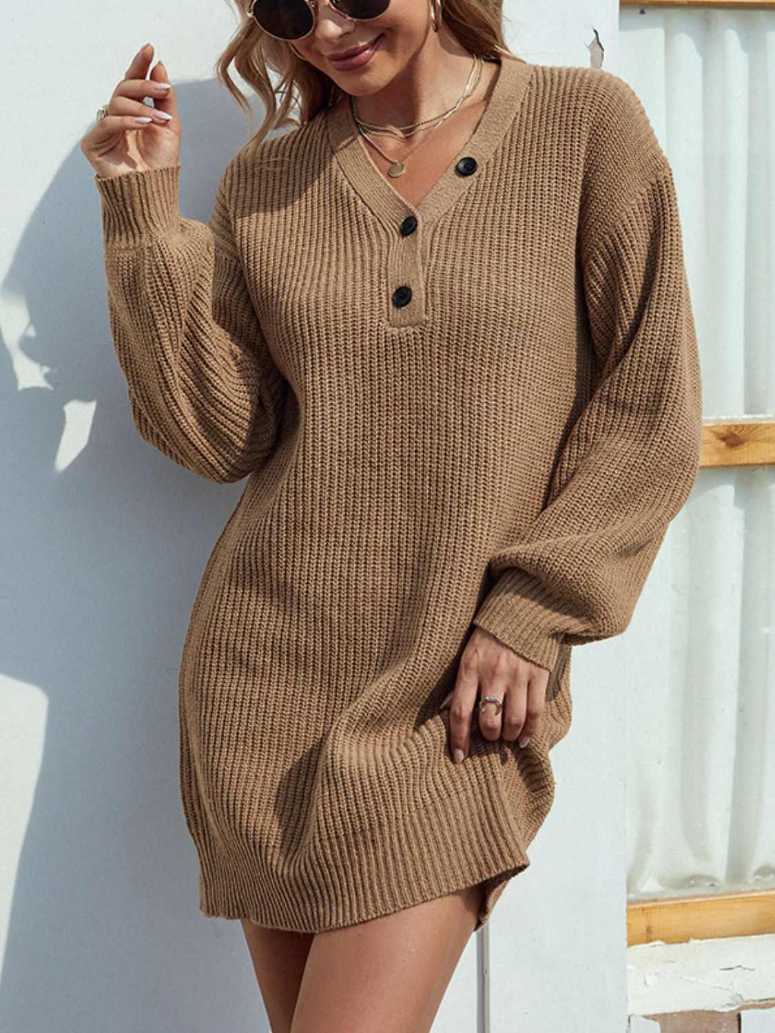 Authentic Aura Sweater Dress