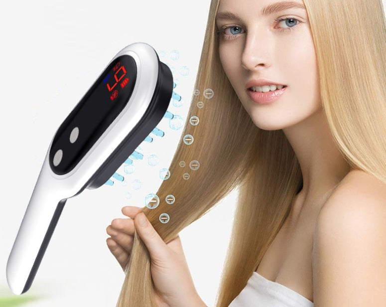 Electric Head & Scalp Massager Magnetic Brush