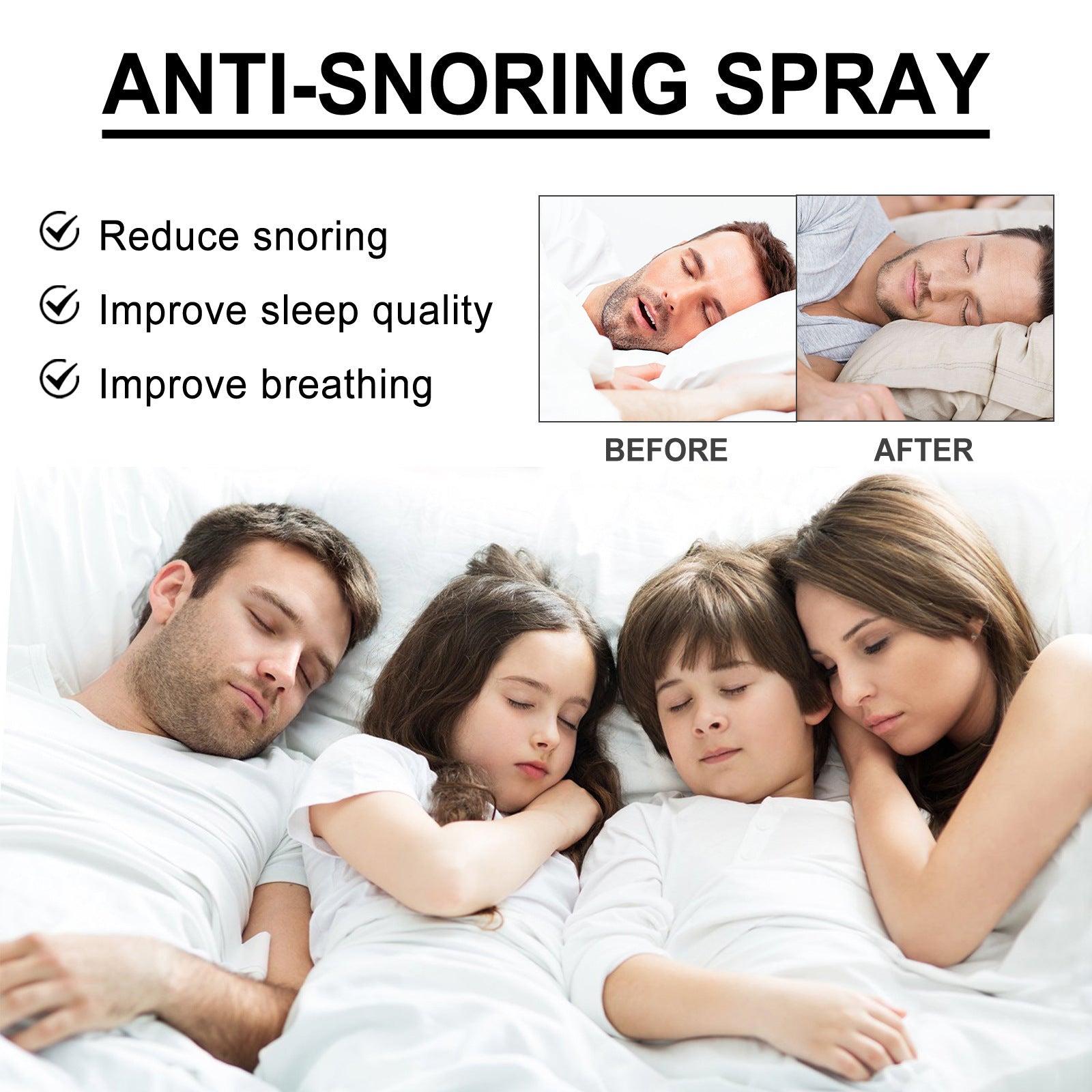 Sleep Well No-snore Nasal Spray