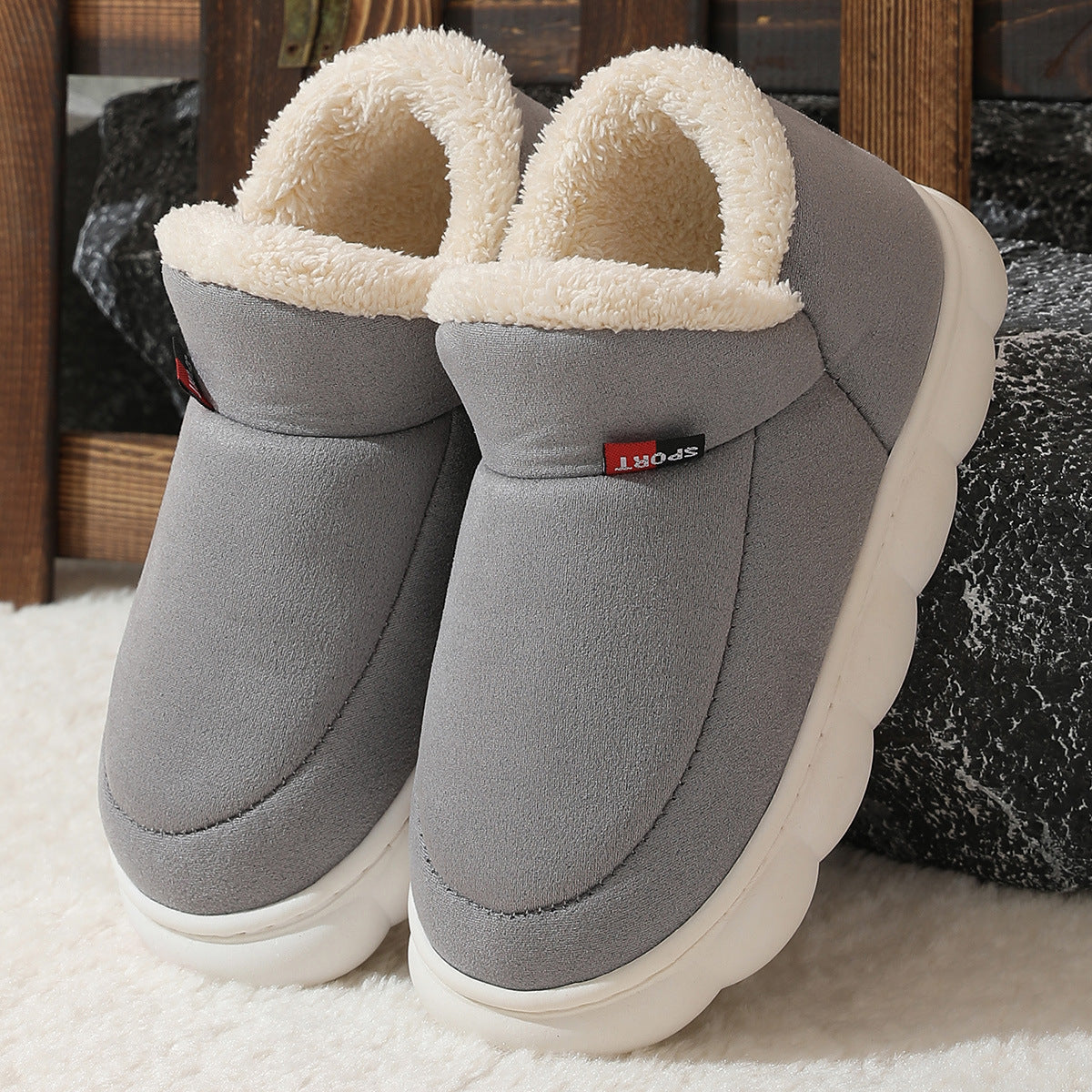 Winter Plush Warm Suede Shoes