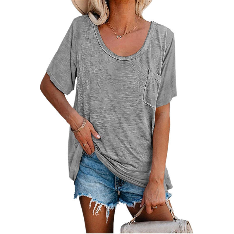 Loose Fit Casual Short-Sleeved T-Shirt